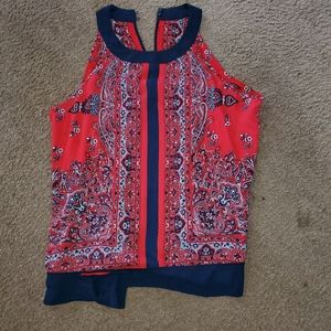 Sleeveless Soho Shirt/Blouse